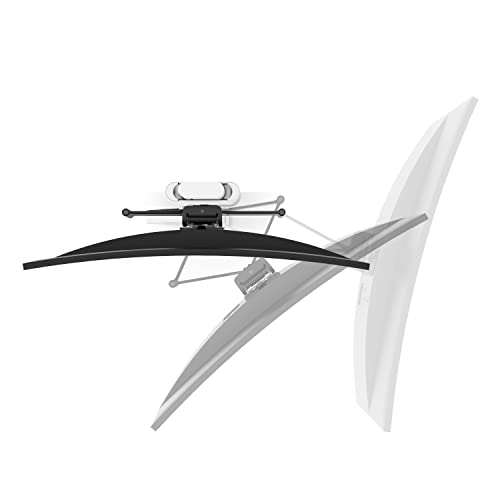 Image of Ergotron - Trace Single Monitor Arm, VESA Desk Mount - for Monitors Up to 38 Inches, 6.5 to 21.5 lbs - White