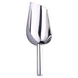 DRESSOOS Eisschaufel mit Fortschrittlicher aus Edelstahl 28cm und Fest Verbundenem Griff...