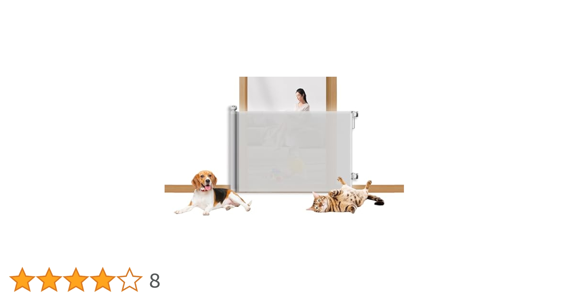 Amazon.co.jp: ペットゲート 猫 ベビーゲート ロール式 幅140CM