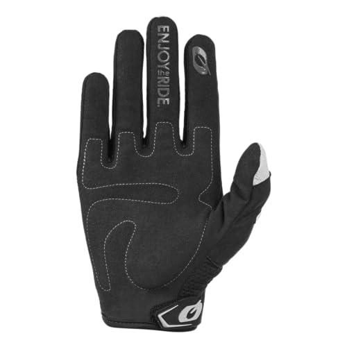 O’NEAL | Fahrrad- & Motocross-Handschuhe | MX MTB FR Downhill | Passform, Luftdurchlässiges Material | Element Glove RACEWEAR V.24 | Erwachsene | Schwarz Grau | Größe XL
