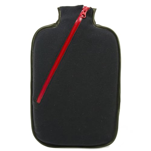 Preisvergleich Produktbild Hugo Frosch Öko-Wärmflasche 2,0 l mit Softshell-Bezug Schwarz