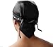 ESYTCH Leather Bandana Biker Doo Do Rag Headwrap Studded Skull Cap Capsmith Du Rag Black