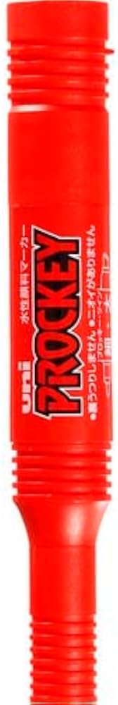uni PROCKEY 水性マーカー 赤 Amazon.co.jp: 三菱鉛筆 uni 水性サインペン プロッキー太字ツイン 赤