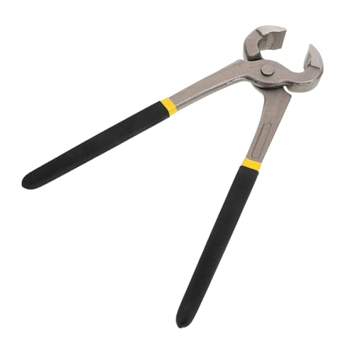 Toddmomy Pince à Sabots Multifonction 30 Cm pour Bovins et Ovins, Cisaille à Fers à Cheval en Acier Renforcé, Outil Portable de Parage pour Chevaux et...