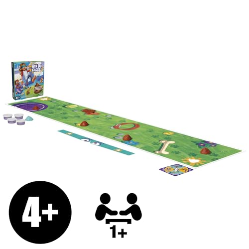 ACH du Kacke! Spiel mit Drehscheibe für tierischen Spaß - Deutsche Fassung