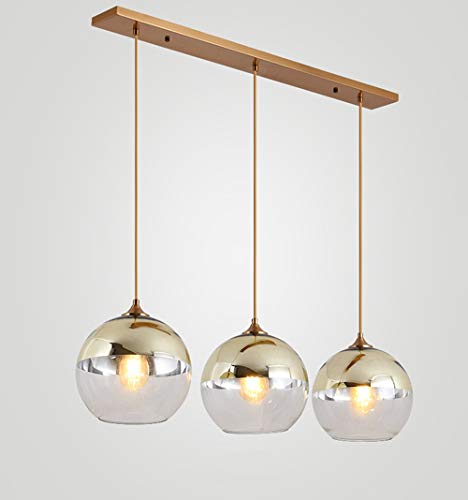Boules de verre clair de lampe suspendue pour une ambiance chaleureuse - 5