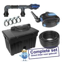 AquaKing BF-45000 Komplett-Set inklusive Pumpe - Pumpe - Filter - Teichpumpe - Elektrische Pumpe - Teich - Teichpumpen - Teichfilter - Algen - Teichfilter Komplett-Set - Algenbekämpfung - Boxfilter