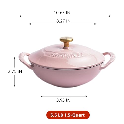 Cast-Iron-Dutch-Oven-15-Quart-Dutch-Oven-Pan-with-Lid-Round-Dutch-Oven-Cast-Iron-Pan-with-Non-Stick-Enamel-Coating-For-All-Stoves-up-to-500F-Kitchen-Dutch-Oven-Pink