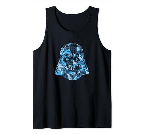 Débardeur Star Wars Darth Vader avec motif graphique camouflage bleu unique