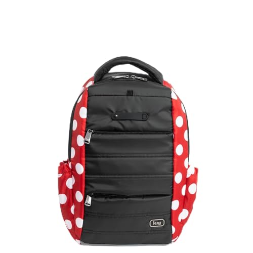 Hopper SE Backpack, CRIMSON LARGE DOT