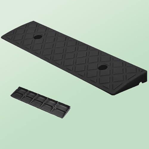 Rampa de carga resistente 49 x 27 x 12 cm negra miniatura 1