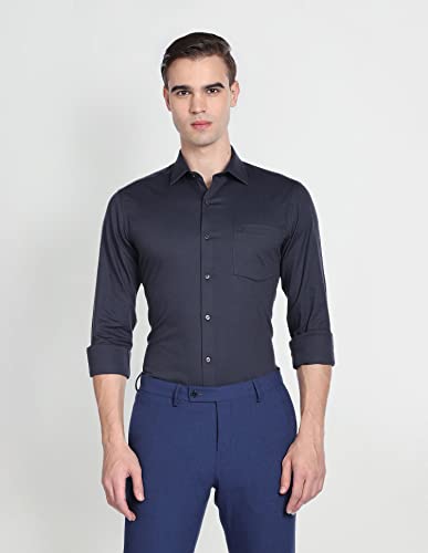 Image of Arrow Men's Structured Slim Fit Shirt