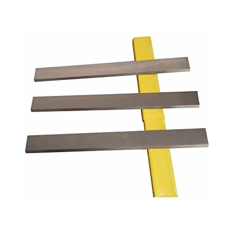 JTEX 6-1/8 Inch Jointer Knives Replace for Jet JJ-6, JJ-6OS, JJ-6CS & JJ-6CSX, 70845K, JJ-6CS Jointer Planer - Set of 3 Cover
