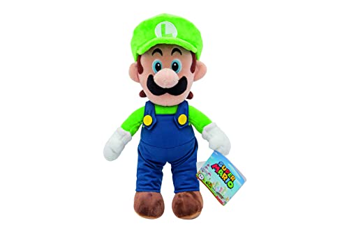 Preisvergleich Produktbild Nintendo Super Mario Plüsch Luigi, 30 cm