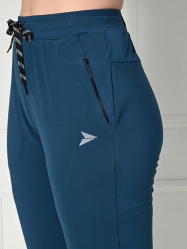 Image of FITINC Premium Trackpant with Zippers Pockets for Women - Best for Gym, Yoga, Workout and Casual Wear