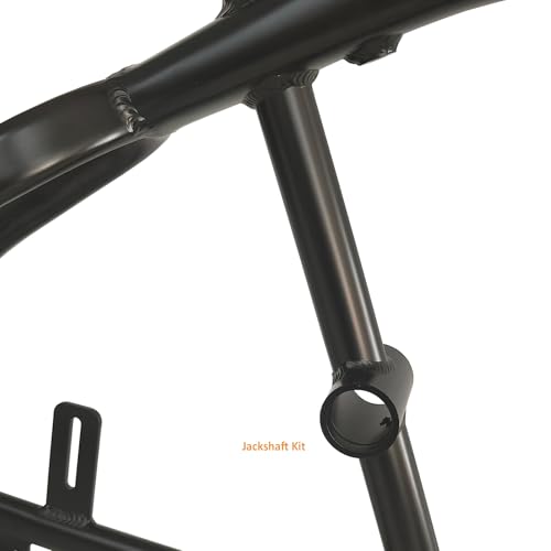 CDHPOWER Bicycle CDH G4 Gas Frame 195mm, Fuel Tank Built in 3.4L Frame 4 Stroke Motorized (Black)