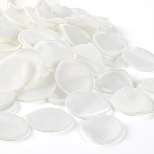 300pcs Silk Rose Petals Ivory - Faux Flower Petals for Wedding Decoration Table Centerpieces Party Confetti Romantic Night and Bridal Events