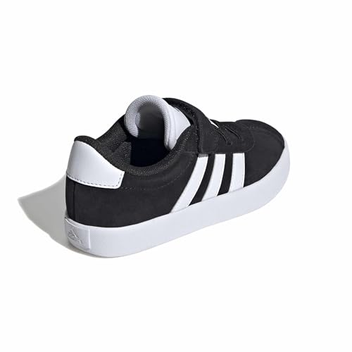 Image of adidas Kids' VL Court 3.0 Elastic Lace & Strap Shoe