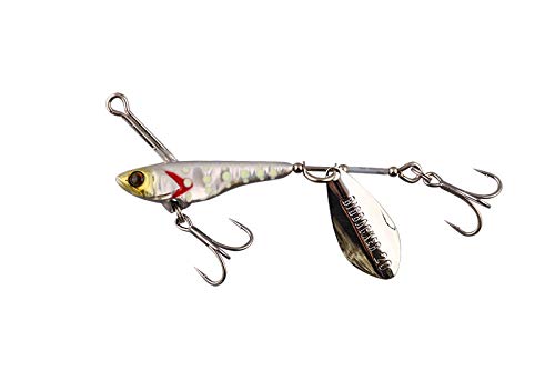 JACKALL(ジャッカル) ビッグバッカースピン 30ｇ ブルピン/グロードット 8枚目