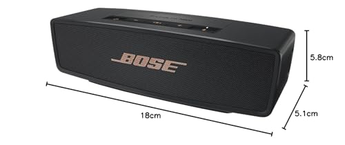 Bose Soundlink Mini II - Altavoz portátil Bluetooth, Color Negro y Dorado