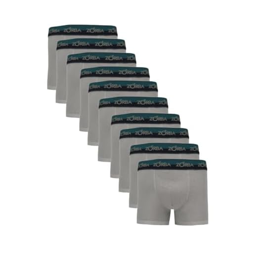 Kit com 10 Cuecas Boxer Zorba Algodão Max 702