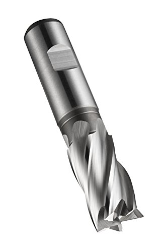 Image of Dormer C247 C24710.0 HSS-E-PM 4 Flute End Mill/Milling Cutter with Bright Finish, Diameter 10.0 mm, Single Pack