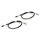 The ROP Shop | Brake Cable Kit for Club Car 102022101, 1020221-01, 290911, 1019907 Cart DS & PS