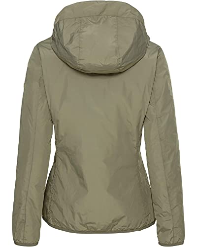 Camel Active Womenswear Damen 3208105R26 Jacke, Khaki, 42