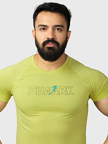 Image of Mens Slim Fit Sports and Gym Training Workout T-Shirt