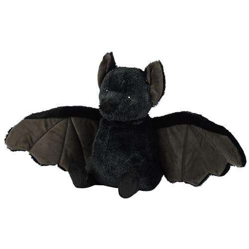 Warmies Plush Black Bat Microwavable Heat Pad Hot or Cold Cuddly Plushie Lightly Scented with French Lavender Soft Microwave Heat Cushion