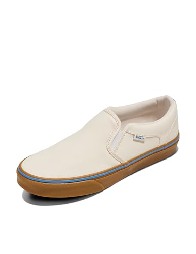 Image of Vans Men's Asher Slip-on Shoe - Comfortable Sneakers for Walking, Fashion & Everyday Wear