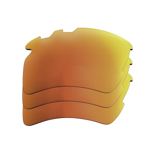 Verres polarisés de rechange pour Flak 2.0 XL ventilés rouges