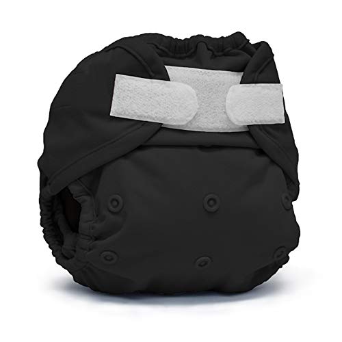 Image of Kanga Care Rumparooz Double Leg Gusset Reusable Cloth Diaper Cover One Size Aplix Phantom 6-35 lbs