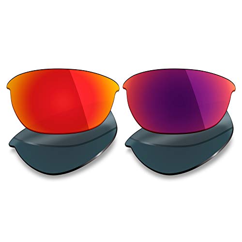Image of Mryok 2 Pair Polarized Replacement Lenses for Oakley Half Jacket 2.0 Sunglass - Options