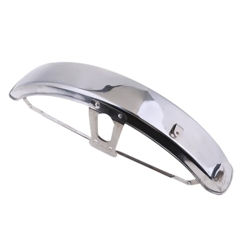 Garde-boue avant chromé en acier inoxydable durable pour motos JH70 et JH125