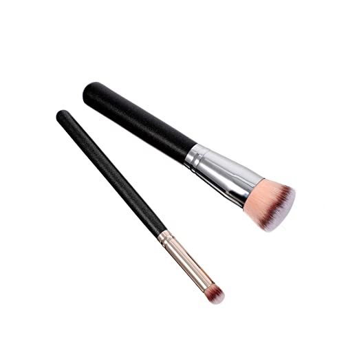 PartyKindom Concealer Brush Self-tanner Brush Birch Handle Non-slip Grip Makeup Application for Tanning