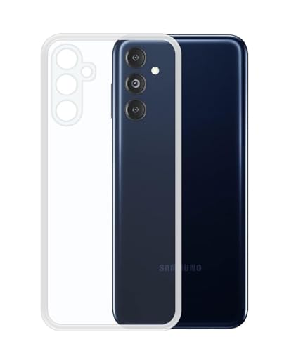 Image of COVERBLACK Rubber Back Cover for Samsung A34 5G - SM-A346E - Transparent