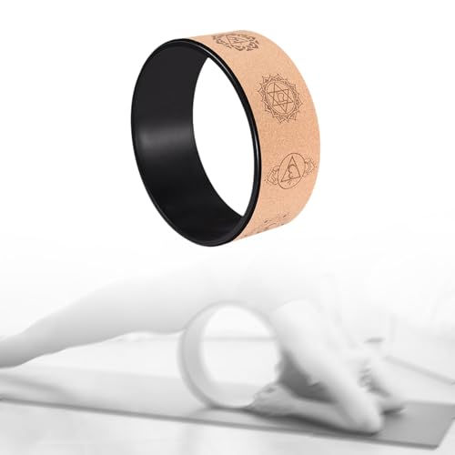 Qianly Rolo de Ioga para Alongamento Das Costas E Ferramenta de Treinamento para Fitness Doméstico,