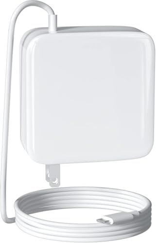 Yenyoh Charger Replacement for MacBook Charger USB C 100W 96W 70W Mac Book Air M1 Pro 16 15 14 13 M3 M2 2024 2023 2022 2021 2020 Computer Type C Devices Flat Tip Power Cord 6.8ft