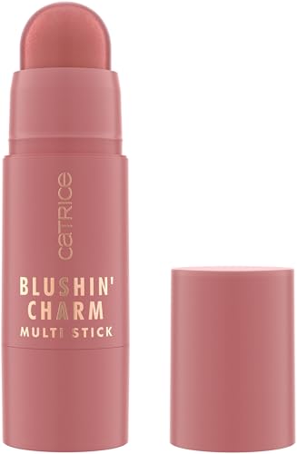 Catrice Cosmetics Multi stick Blushin' Charm, resultado inmediato, natural, rociado, reluciente, 5.5 g
