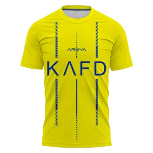 Image of Sports Soccer Football Al NSR Ronaldo 7 Jersey Home Kit Jerseys T-Shirt (Kid's, Boy's & Men's)