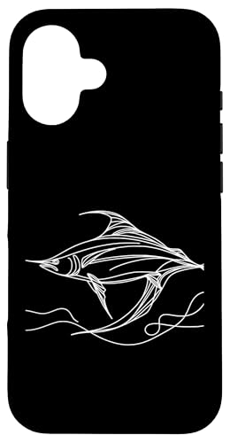 Questo motivo è perfetto per gli appassionati di fauna marina, pesca sportiva e biologi marini che studiano i predatori pelagici. Ideale per chi ama loceano e la vita sottomarina.