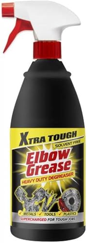 Elbow Grease Xtra Tough Heavy Duty Degreaser - Super Strength Cleaner for Metals, Tools, and Plastics - Solvent Free