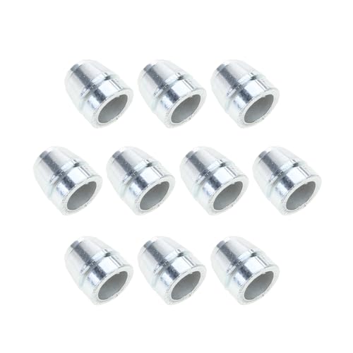 10 Pcs Limite di Sicurezza Cunei Rotondi Martello Acciaio Cunei Schegge Per Artigianato Carpenteria Manutenzione Impostato