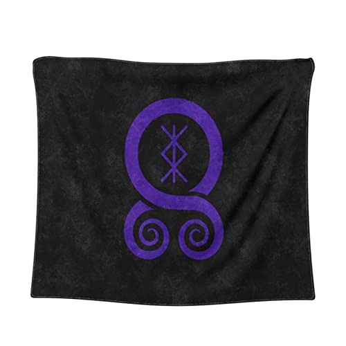 Tapiz vikingo Trollkors de 100x125 cm para transformar tu salón con misticismo