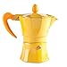 Excelsa Aroma Color Caffettiera, 3 Tazze, Giallo