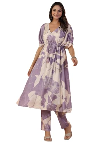 Image of ANNI DESIGNER Cotton Blend Women Co-Ord Set