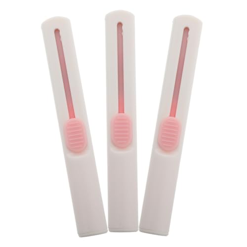 VICASKY Travel Eyebrow Trimmer Tool Kit 3pcs Stainless Steel Women's Brow Shaver Precision Grooming