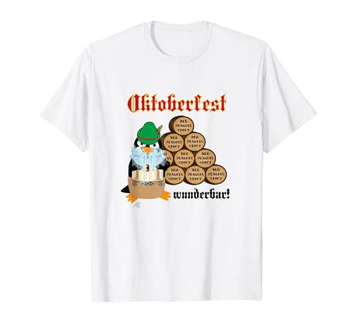 Oktoberfest Pingüino Camiseta