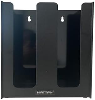 HAITIAN Paper Cup Holder 4mm thickness ABS Material Color Black (2 Compartments)